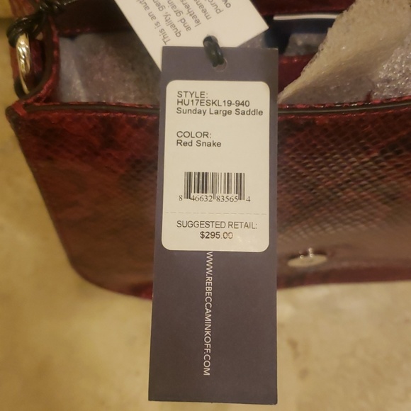 Rebecca Minkoff Sunday Large Saddle - Picture 8 of 8